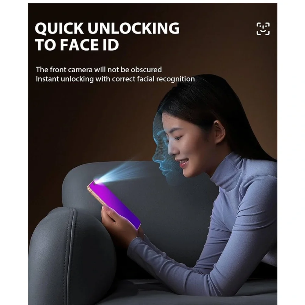 iPhone 17 PRO Privacy Screen Protector Anti-Spy Anti-Blue Light